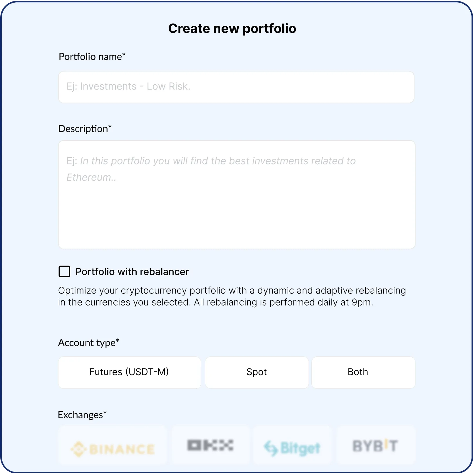Create your portfolio