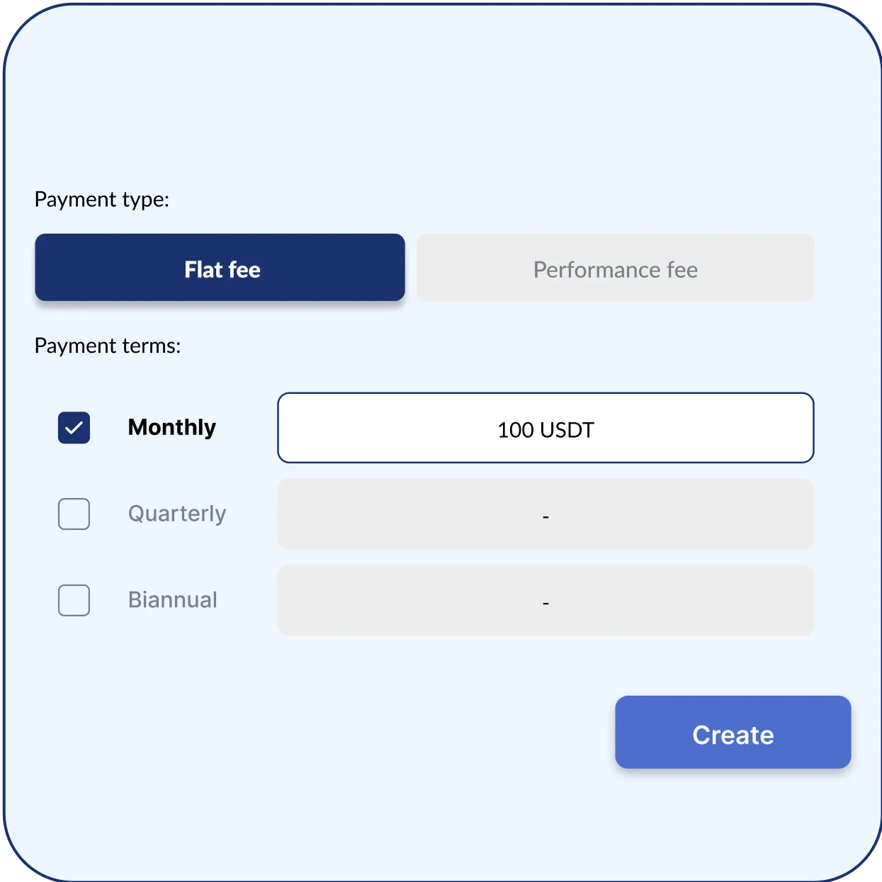 Choose your payment method